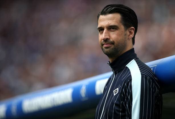 03 05 2024, Soccer 2 Bundesliga 2023 2024, Matchday 32, Hamburger SV FC St Pauli , at Volksparkstadion Hamburg Manager Jonas Boldt Hamburg DFL and DFB regulations prohibit any use of photographs as image sequences and or quasi video