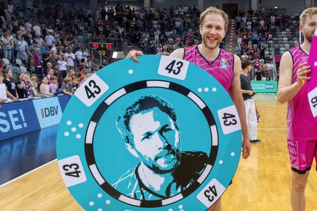Christian Sengfelder Telekom Baskets Bonn, 43 Telekom Baskets Bonn vs MHP Riesen Ludwigsburg, Basketball, easy Credit BBL, Play Ins 1 game, 2023 24, 14 05 2024 Telekom Baskets Bonn vs MHP Riesen Ludwigsburg, Basketball, easy Credit BBL, Play Ins 1 game, 2023 24, 27 04 2024 Bonn Copyright: xEibner-Pressefoto GerhardxWingenx EP_GWR