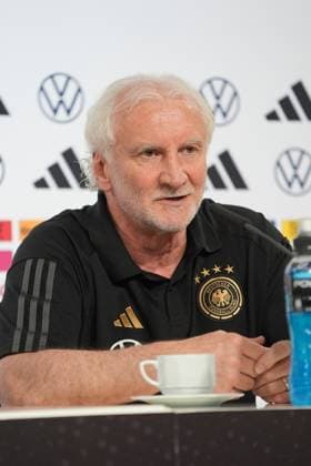Sports Director Rudi Völler Germany Germany Blankenhain 27 05 2024 Training camp for the German national team in preparation for the European Championship, Golf Resort Weimarer Land
