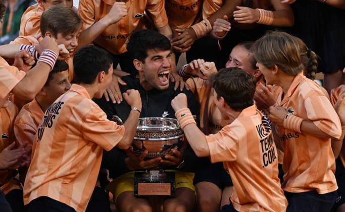 2024 Roland Garros Mens Single Final Carlos Alcaraz ESP vs Alexander Zverev GER