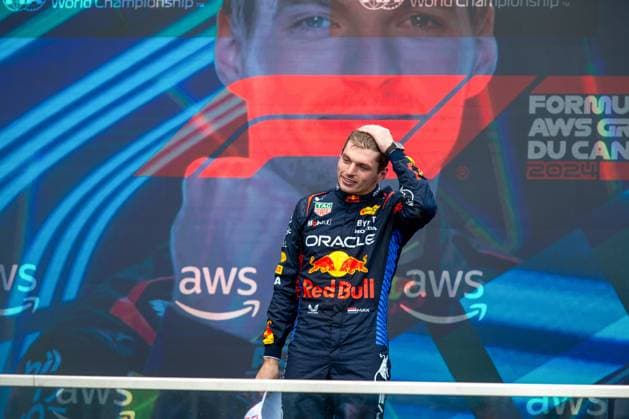 : Max Verstappen (NED) - Oracle Red Bull Racing - Red Bull RB20 - Honda RBPT.during Formula 1 Aws Grand Prix du Canada 2024, Montreal, Quebec, Canada, from Jun 6th to 9th - Round 9 of 24 of 2024 F1 World Championship, WM, Weltmeisterschaft Formula 1 Championship - Formula 1 Aws Grand Prix du Canada 2024 - ZUMAp169 20240610_zsa_p169_050 Copyright: xAlessioxDexMarco AvensImages IPAx