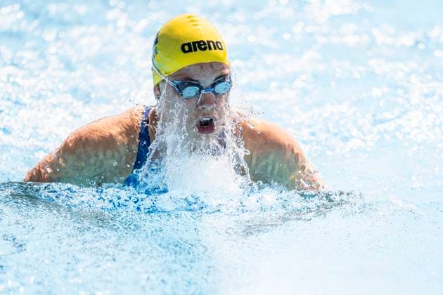 240618 Olivia Klint Ipsa of Sweden competes in women s 100 meter breaststroke swimming heats during day 9 of the European Aquatics Championships 2024 on June 18, 2024 in Belgrade Photo Johanna Säll BILDBYRAN kod JL JL0393 swimming swimming svomming European Aquatics Championships 2024 sim em em bbeng sverige  Copyright: JOHANNAxSÄLL BB240618BB427