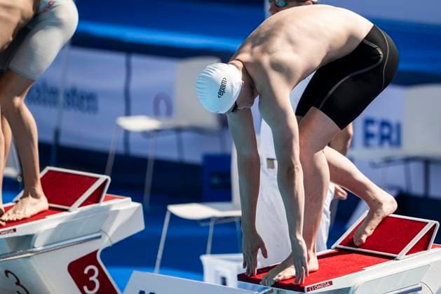 240618 Tomas Koski of Finland competes in men s 100 meter freestyle swimming heats during day 9 of the European Aquatics Championships 2024 on June 18, 2024 in Belgrade Photo Johanna Säll BILDBYRAN kod JL JL0393 simning swimming svomming European Aquatics Championships 2024 sim em em bbeng  Copyright: JOHANNAxSÄLL BB240618BB477