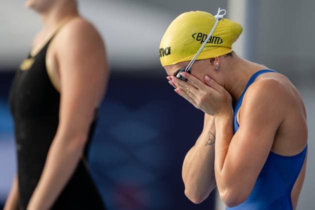240619 Olivia Klint Ipsa of Sweden competes in women s 100 meter breaststroke swimming final during day 10 of the European Aquatics Championships 2024 on June 19, 2024 in Belgrade Photo Johanna Säll BILDBYRAN kod JL JL0395 swimming swimming svomming european aquatics championships 2024 sim em em bbeng jubel depp  Copyright: JOHANNAxSÄLL BB240619ZQ008