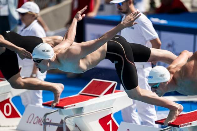 240620 Tomas Koski of Finland competes in men s 200 meter freestyle swimming heats during day 11 of the European Aquatics Championships 2024 on June 20, 2024 in Belgrade Photo Johanna Säll BILDBYRAN kod JL JL0396 simning swimming svomming European Aquatics Championships 2024 sim em em bbeng  Copyright: JOHANNAxSÄLL BB240620BB160