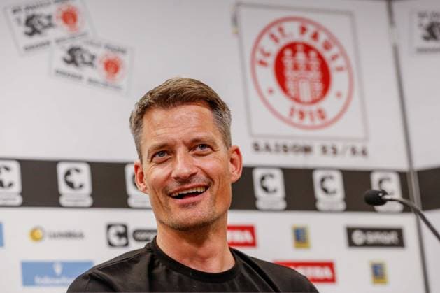 Head Coach Alexander Blessin Pauli Germany , Hamburg , Millerntorstadion , Football , Bundesliga , , FC St. Pauli , Introduction of Head Coach Alexander Blessin