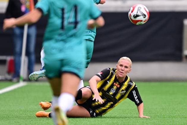 GÖTEBORG, SWEDEN 20240630 Häckens Josefine Rybrink during Sundays football match in the womens Swedish league between BK Häcken FF and Kristianstads DFF at Bravida Arena in Gothenburg GÖTEBORG SWEDEN x9200x  Copyright: xBjörnxLarssonxRosvall TTx DAMALLSVENSKAN HÄCKEN-KRISTIANSTAD