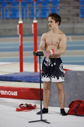 Belgian gymnast Glen Cuyle pictured during a visit to the Team Belgium Base Camp of the Belgian Olympic Committee BOIC - COIB in Gent on Monday 01 July 2024, where athletes will prepare for the Paris 2024 Olympic Games, Olympische Spiele, Olympia, OS KURTxDESPLENTER  x95647091x