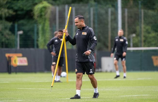 Football, Men, Season 2024 2025, 1 Bundesliga, 1 FC Union Berlin, Training at the training center An der Alten Försterei, Co Coach Babak Keyhanfar 1 FC Union Berlin , 03 07 2024, Copyright: xMatthiasxKochx
