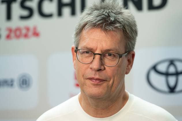 Thomas WEIKERT, DOSB President, portrait, portrait, cropped single image, single motif, dressing of the German Olympic team Team D for the Olympic Games and the Paralympics 2024 in Paris France on 05 07 2024 in Duesseldorf, ÃÂ