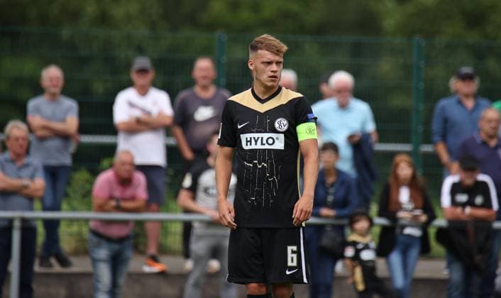 05 07 2024, Football, Men, Test match, Season 2024 2025, SV 07 Elversberg FC Swift Hesperingen, Robin Fellhauer SV 07 Elversberg Friedrichsthal Sportanlage am Franzschacht Saarland Germany EN Copyright: xFabianxKleerx