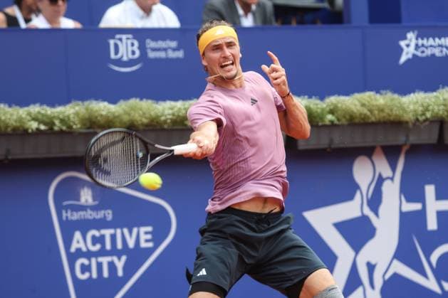 Tennis Hamburg Open 2024, ATP500, Final, Hamburg, 21 07 2024 Alexander Zverev GER Arthur Fils FRA