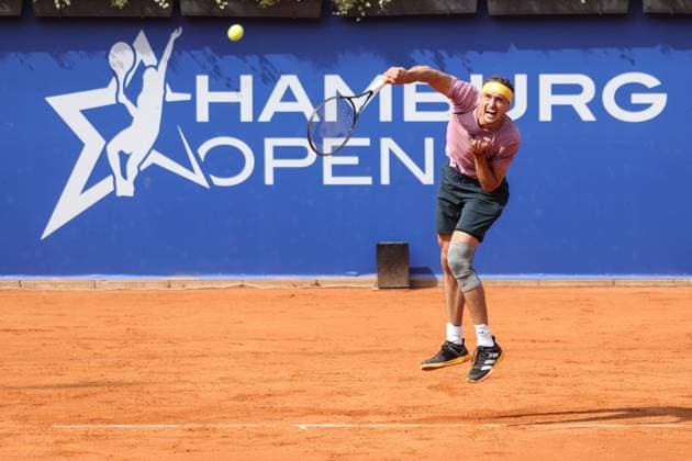 Tennis Hamburg Open 2024, ATP500, Final, Hamburg, 21 07 2024 Alexander Zverev GER Arthur Fils FRA
