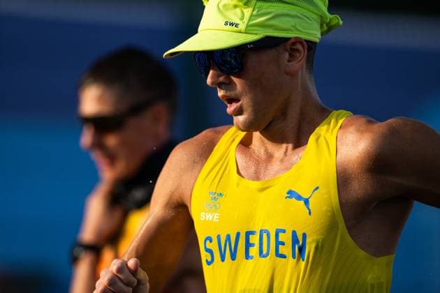240801 Perseus Karlström of Sweden competes in men s 20 km race walk during day 6 of the Paris 2024 Olympic Games on August 1, 2024 in Paris Photo Vegard Grott BILDBYRAN code VG VG0641 olympic games,olympics,os,ol,olympiska spel,olympiske leker,pari  Copyright: VEGARDxGRoTT BB240801VG011