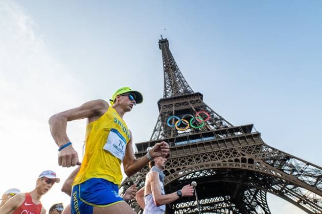 240801 Perseus Karlström of Sweden competes in men s 20 km race walk during day 6 of the Paris 2024 Olympic Games on August 1, 2024 in Paris Photo Vegard Grott BILDBYRAN code VG VG0641 olympic games,olympics,os,ol,olympiska spel,olympiske leker,pari  Copyright: VEGARDxGRoTT BB240801VG012