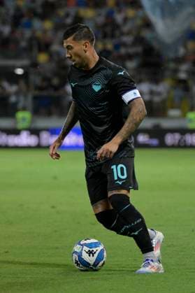Lazio™s Mattia Zaccagni during the 2024 2025 season pre-season friendly football match between Frosinone and SS Lazio at the Benito Stirpe stadium in Frosinone Italy - Saturday, August 03, 2024 - Soccer ( Photo by Fabrizio Corradetti LaPresse )  Copyright: xFabrizioxCorradetti LaPressex