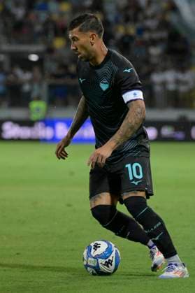 Lazio™s Mattia Zaccagni during the 2024 2025 season pre-season friendly football match between Frosinone and SS Lazio at the Benito Stirpe stadium in Frosinone Italy - Saturday, August 03, 2024 - Soccer ( Photo by Fabrizio Corradetti LaPresse )  Copyright: xFabrizioxCorradetti LaPressex
