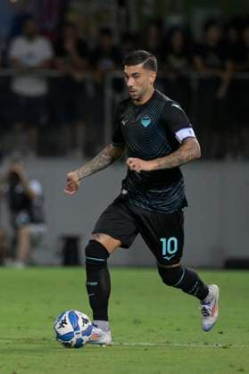 Lazio™s Mattia Zaccagni during the 2024 2025 season pre-season friendly football match between Frosinone and SS Lazio at the Benito Stirpe stadium in Frosinone Italy - Saturday, August 03, 2024 - Soccer ( Photo by Fabrizio Corradetti LaPresse )  Copyright: xFabrizioxCorradetti LaPressex