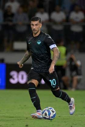 Lazio™s Mattia Zaccagni during the 2024 2025 season pre-season friendly football match between Frosinone and SS Lazio at the Benito Stirpe stadium in Frosinone Italy - Saturday, August 03, 2024 - Soccer ( Photo by Fabrizio Corradetti LaPresse )  Copyright: xFabrizioxCorradetti LaPressex