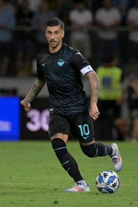 Lazio™s Mattia Zaccagni during the 2024 2025 season pre-season friendly football match between Frosinone and SS Lazio at the Benito Stirpe stadium in Frosinone Italy - Saturday, August 03, 2024 - Soccer ( Photo by Fabrizio Corradetti LaPresse )  Copyright: xFabrizioxCorradetti LaPressex