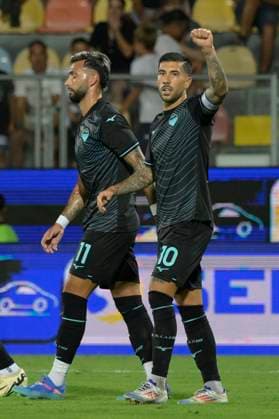 Lazio™s Mattia Zaccagni during the 2024 2025 season pre-season friendly football match between Frosinone and SS Lazio at the Benito Stirpe stadium in Frosinone Italy - Saturday, August 03, 2024 - Soccer ( Photo by Fabrizio Corradetti LaPresse )  Copyright: xFabrizioxCorradetti LaPressex