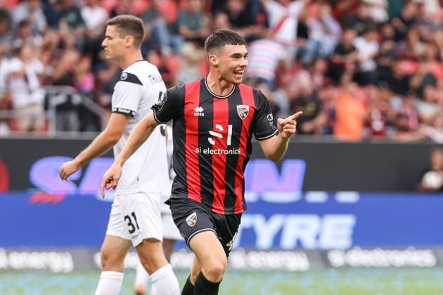3 Liga FC Ingolstadt 04 SV Waldhof Mannheim Goal Cheer Goal 1 0 Felix Keidel 43, FCI 3 Liga FC Ingolstadt 04 Season 2024 2025 SV Waldhof Mannheim