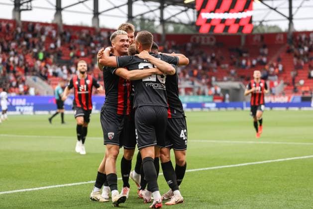 3 Liga FC Ingolstadt 04 SV Waldhof Mannheim Goal Cheer Goal 1 0 Felix Keidel 43, FCI Moritz Seiffert 23, FCI Dennis Borkowski 7, FCI David Kopacz 29, FCI Benjamin Kanuric 8, FCI 3 Liga FC Ingolstadt 04 Season 2024 2025 SV Waldhof Mannheim