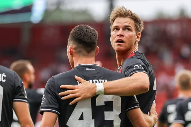 3 Liga FC Ingolstadt 04 SV Waldhof Mannheim Goal Cheer Goal 1 0 Felix Keidel 43, FCI Simon Lorenz 32, FCI 3 Liga FC Ingolstadt 04 Season 2024 2025 SV Waldhof Mannheim