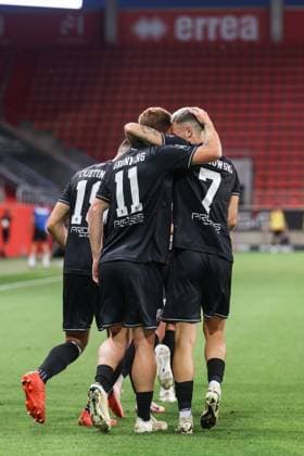 3 Liga FC Ingolstadt 04 SV Waldhof Mannheim Goal Cheer Goal Sebastian Grönning 11, FCI 2 0 with Dennis Borkowski 7, FCI 3 Liga FC Ingolstadt 04 Season 2024 2025 SV Waldhof Mannheim
