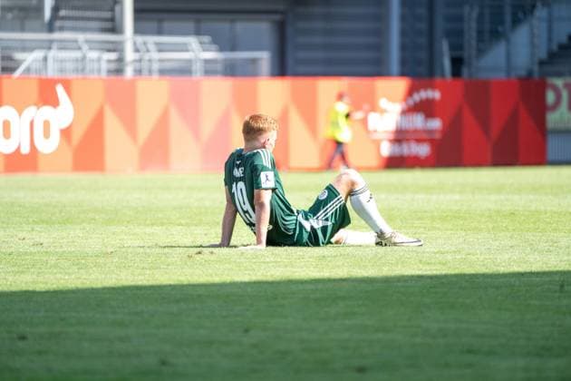 11 08 2024, xhfmx, Fussball Regionalliga Suedwest, FSV Mainz 05 U23 FC 08 Homburg emspor, David Hummel FC 08 Homburg DFL DFB REGULATIONS PROHIBIT ANY USE OF PHOTOGRAPHS as IMAGE SEQUENCES and or QUASI VIDEO Mainz