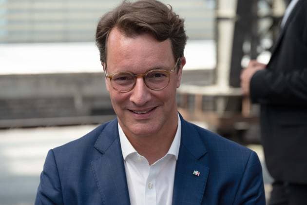 Hendrik WUEST, Wüst, CDU, State Premier of North Rhine-Westphalia, Return of the German Olympic Team D from the 2024 Olympic Games in Paris France and reception in Cologne on 12 10 2024 in Cologne, Â