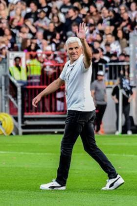 Sports Director Andreas Bornemann Pauli Germany , Hamburg , Millerntorstadion , Football , Season Opening, 1 Bundesliga , FC St Pauli Atalanta Bergamo
