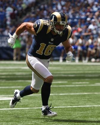 NFL, American Football Herren, USA 2012: Rams vs Colts AUG 12 August 12, 2012: St. Louis Rams wide receiver Danny Amendola (16) seen here in action during an NFL game between the St. Louis Rams and the Indianapolis Colts at Lucas Oil Stadium in Indianapolis, IN.(Credit Image: Pat Lovell Cal Media) Indianapolis Indiana United States EDITORIAL USE ONLY Copyright: xx ZUMA-20120812_zaf_c04_112.jpg PatxLovellx csmphoto628298