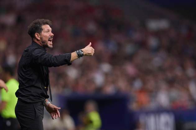 Diego Pablo Simeone, head coach Atletico de Madrid gestures, LaLiga, AtlÃ tico Madrid v Espanyol Barcelona, Civitas Metropolitano, 28 08 2024, Madrid, Spainen Defodi 071 ATMESP20240828 039 Defodi-071