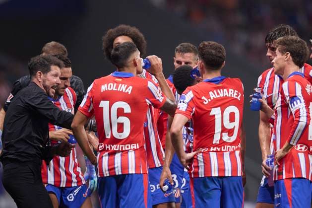 Diego Pablo Simeone, head coach Atletico de Madrid gestures, LaLiga, AtlÃ tico Madrid v Espanyol Barcelona, Civitas Metropolitano, 28 08 2024, Madrid, Spainen Defodi 071 ATMESP20240828 042 Defodi-071