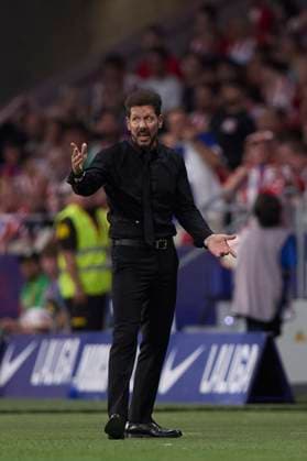 Diego Pablo Simeone, head coach Atletico de Madrid gestures, LaLiga, AtlÃ tico Madrid v Espanyol Barcelona, Civitas Metropolitano, 28 08 2024, Madrid, Spainen Defodi 071 ATMESP20240828 062 Defodi-071
