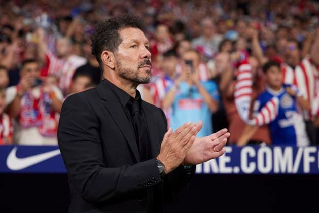 Diego Pablo Simeone, head coach Atletico de Madrid gestures, LaLiga, AtlÃ tico Madrid v Girona FC, Civitas Metropolitano, 25 08 2024, Madrid, Spainen Defodi 071 ATMGIR20240825 018 Defodi-071