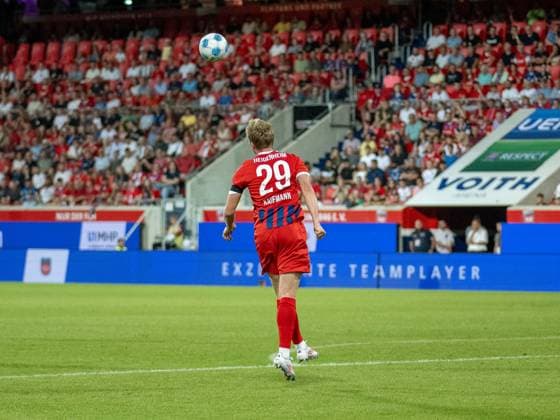 Mikkel Kaufmann FC Heidenheim, 29 , GER, FC Heidenheim vs BK Haecken, Football, UEFA Conference League, Playoff second leg, 2024 2025 season, 29 08 2024, Eibner Pressefoto Sascha Walther GER, FC Heidenheim vs BK Haecken, Football, UEFA Conference League, Playoff second leg, 2024 2025 season, 29 08 2024 Heidenheim Copyright: xEibner-Pressefotox EP_EER