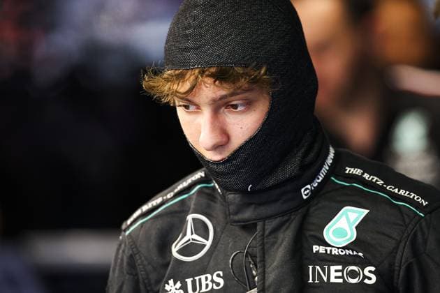 KIMI ANTONELLI Andrea (ita), Mercedes AMG F1 Team W15, portrait during the Formula 1 Pirelli Gran Premio d’Italia 2024, Italian Grand Prix 2024, 16th round of the 2024 Formula One World Championship, WM, Weltmeisterschaft from August 30 to September 1, 2024 on the Autodromo Nazionale Monza, in Monza, Italy - F1 - ITALIAN GRAND PRIX 2024 DPPI Panoramic  240830_R16_ITALIA_DP_EA015388