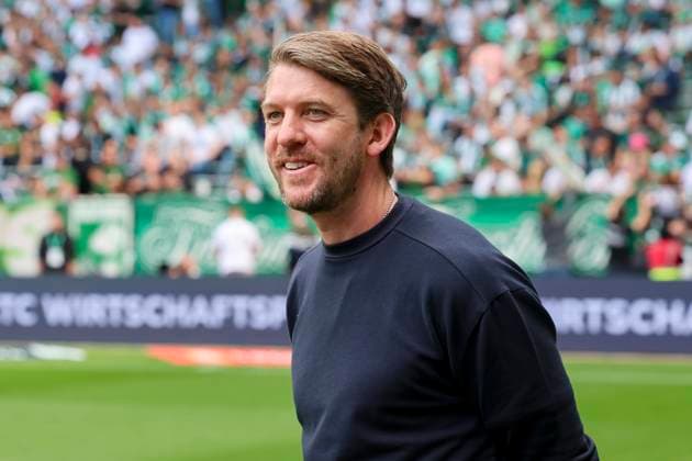 Head of Licensing Peter Niemeyer Werder Bremen smiles, Bundesliga, SV Werder Bremen v Borussia Dortmund, Weser Stadium on August 31, 2024 in Bremen, Germany Photo by Marco Steinbrenner DeFodi Images Head of Licensing Peter Niemeyer Werder Bremen smiles, Bundesliga, SV Werder Bremen v Borussia Dortmund, Weser Stadium, August 31, 2024 in Bremen, Germany Photo by Marco Steinbrenner DeFodi Images DFL regulations prohibit any use of photographs as image sequences and or quasi video Defodi 700 bremen bvb 20240831 001 Defodi-700 DFL regulations prohibit any use of photographs as image sequences and or quasi-video.