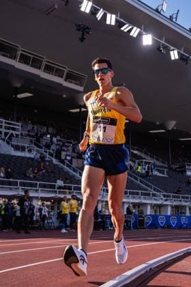 240831 Perseus Karlström of Sweden competes in the men™2 10 km race walk during day 2 of the athletics gala Finnkampen on August 31, 2024 in Helsinki Photo Kalle Parkkinen BILDBYRAN COP 211 KP0064 friidrott athletics friidrett finnkampen 2 bbeng sverige  Copyright: KALLExPARKKINEN BB240831BB907