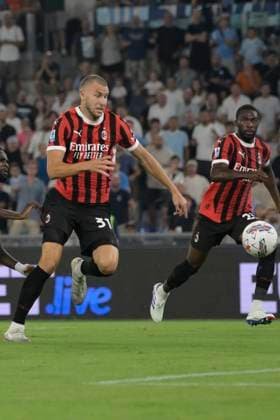 AC Milan s Strahinja Pavlovic during the Serie A Enilive soccer match between SS Lazio and AC Milan at the Rome s Olympic stadium, Italy - Saturday, August 31, 2024. - Soccer.  Copyright: xFabrizioxCorradetti LaPressex