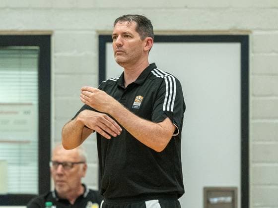 Ty Harrelson Ratiopharm Ulm, Head Coach , GER, MHP Riesen Ludwigsburg vs Ratiopharm Ulm, Basketball, Test match, Season 2024 2025, 03 09 2024, GER, MHP Riesen Ludwigsburg vs Ratiopharm Ulm, Basketball, Test match, Season 2024 2025, 03 09 2024 Ludwigsburg Copyright: xEibner-Pressefoto SaschaxWaltherx EP_EER