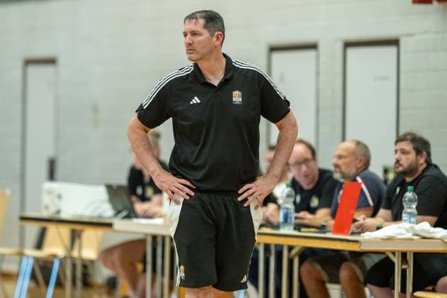 Ty Harrelson Ratiopharm Ulm, Head Coach , GER, MHP Riesen Ludwigsburg vs Ratiopharm Ulm, Basketball, Test match, Season 2024 2025, 03 09 2024, GER, MHP Riesen Ludwigsburg vs Ratiopharm Ulm, Basketball, Test match, Season 2024 2025, 03 09 2024 Ludwigsburg Copyright: xEibner-Pressefoto SaschaxWaltherx EP_EER