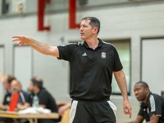 Ty Harrelson Ratiopharm Ulm, Head Coach , GER, MHP Riesen Ludwigsburg vs Ratiopharm Ulm, Basketball, Test match, Season 2024 2025, 03 09 2024, GER, MHP Riesen Ludwigsburg vs Ratiopharm Ulm, Basketball, Test match, Season 2024 2025, 03 09 2024 Ludwigsburg Copyright: xEibner-Pressefoto SaschaxWaltherx EP_EER