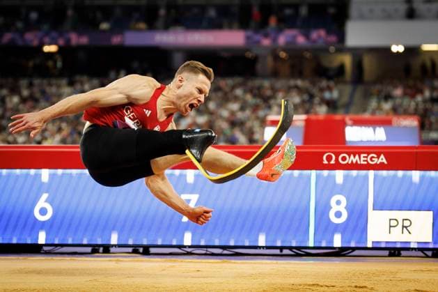 Paralympics Para Athletics Paris, 04 09 2024 REHM Markus T64 GER Para Athletics , long jump, long jump, final Paralympics Para Athletics on 04 09 2024 at the Stade de France in Paris France Copyright: xBEAUTIFULxSPORTS AxelxKohringx