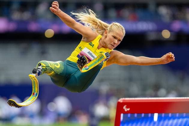 Paralympics Para Athletics Paris, 05 09 2024 Vanessa Low of Australia at the Paralympic Games Para Athletics at the Stade de France in Paris, on Thursday, September 5, 2024 Copyright: xBEAUTIFULxSPORTS TobiasxLacknerx
