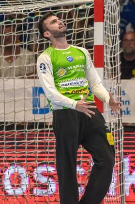 Matija Spikic ThSV Eisenach, 1 GER, ThSV Eisenach vs Fuechse Berlin, Handball, Daikin Handballbundesliga, 1 Matchday, Season 2024 2025, Saturday, 07 09 2024, 20 00h, Thueringen GER, ThSV Eisenach vs Fuechse Berlin, Handball, Daikin Handballbundesliga, 1 Matchday, Season 2024 2025, Saturday, 07 09 2024, 20 00h, Thueringen Eisenach Copyright: xEibner-Pressefoto MartinxHerbstx EP_MHT
