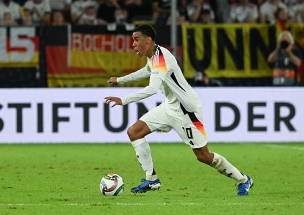 07 09 2024, xsltx, Football UEFA Nations League 2024, Germany Hungary emspor, v l Jamal Musiala German National Team DFL DFB REGULATIONS PROHIBIT ANY USE OF PHOTOGRAPHS as IMAGE SEQUENCES and or QUASI VIDEO