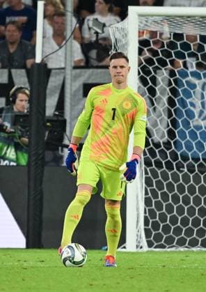 07 09 2024, xsltx, Football UEFA Nations League 2024, Germany Hungary emspor, v l Marc AndrÃ ter Stegen German National Team DFL DFB REGULATIONS PROHIBIT ANY USE OF PHOTOGRAPHS as IMAGE SEQUENCES and or QUASI VIDEO